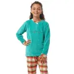 Girls Winter Pajamas Set Cozy for Ages 6-10