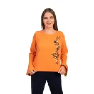 Embroidered Cotton Winter Homewear Set