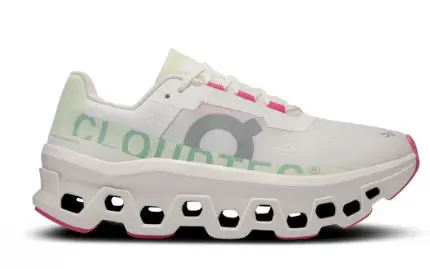On Running Cloudmonster White/Lima
