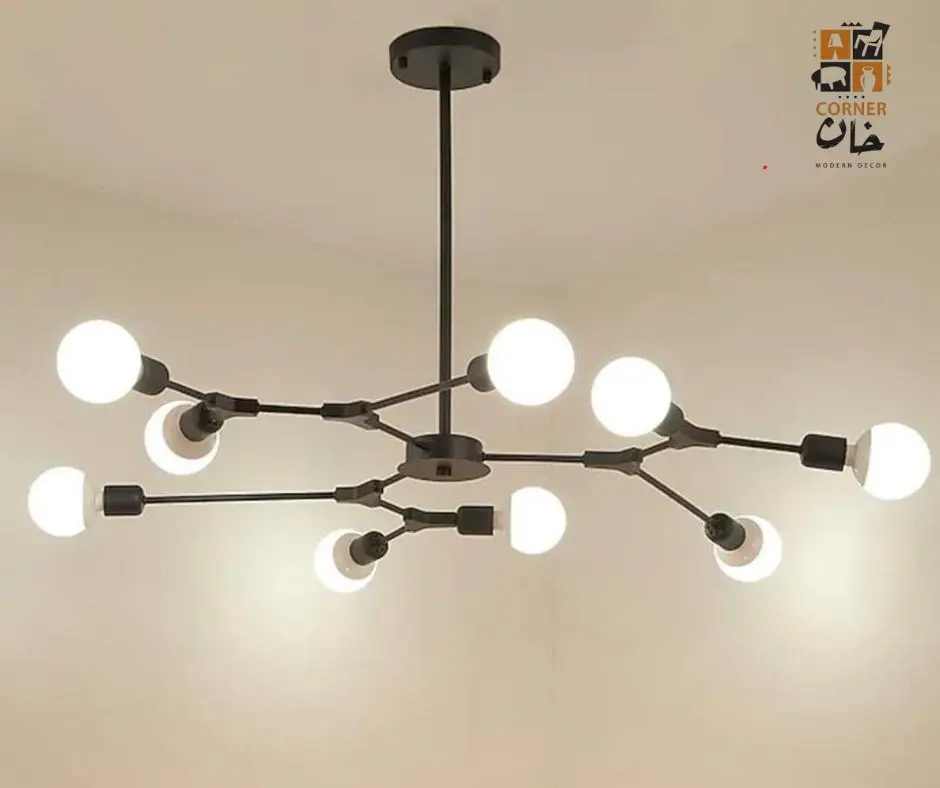 Ceiling Lamp 60x30 cm - Black