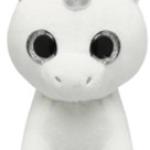 Plush Toy Silver Unicorn Orbys
