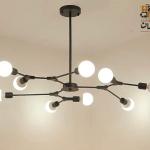 Metal ceiling lamp 50cmx60cm