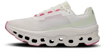 On Running Cloudmonster White/Lima