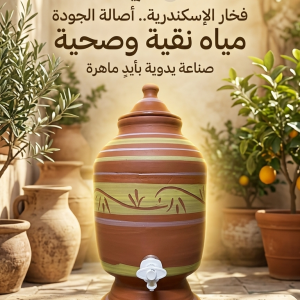 كولمان فخار أسواني ملون + شحن مجاني