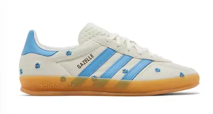 adidas Gazelle Indoor Light Blue Floral