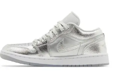 Nike Air Jordan 1 Low 'Metallic Silver'
