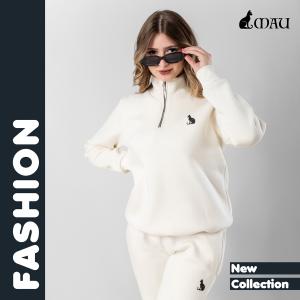 Half-zip-sweatshirt مش مجرد هودي… ده راحة طول اليوم. قطن 100% ميلتون كومباكت تقيل وثابت، ضد الوبرة والانكماش. ✔ ضمان سنة ✔ معاينة قبل الاستلام ✔ دفع عند الاستلام أو فيزا
