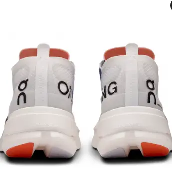 On Running Cloudboom Strike White/Flame