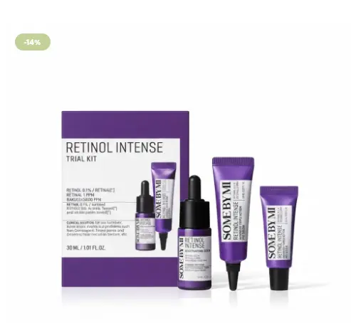 مجموعة الرتينول المكثفة لتجديد البشرة (قطعتين) من سوم باي مي | Retinol Intense Trial Kit