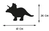 Plush Toy Triceratops