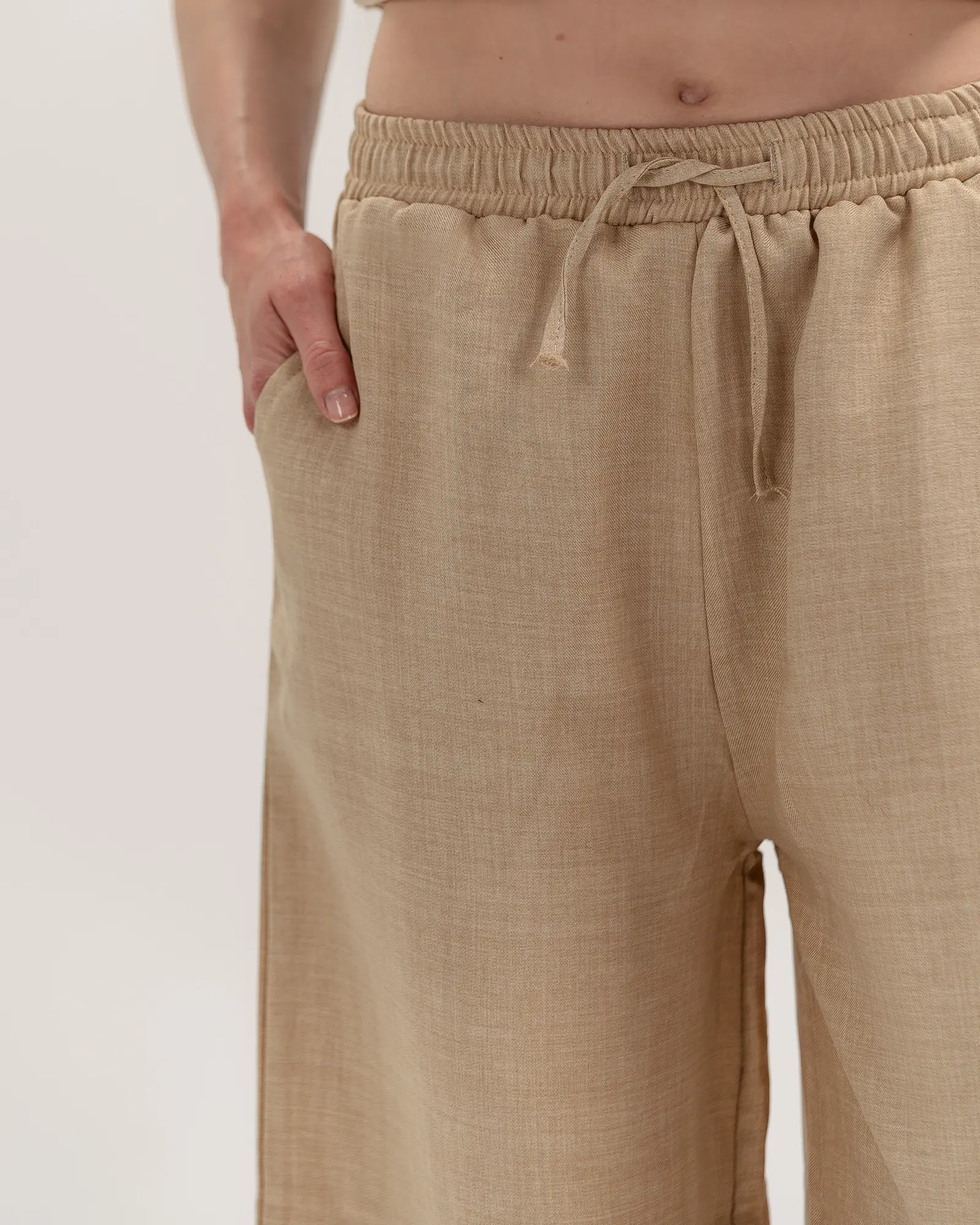 Off White – Linen Pants