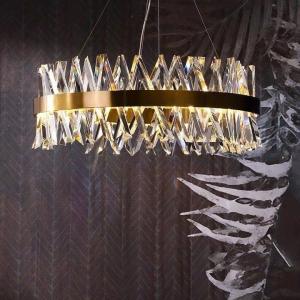 Crystal chandelier 40cm-Gold