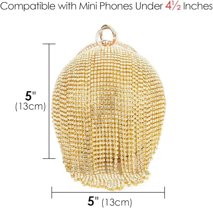 Luxury Bag Dazzling Round VS-18