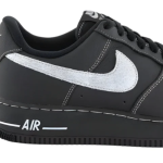 Air Force 1 07 Trainers Black Wolf Grey Black Black
