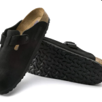 Birkenstock Boston Soft Footbed Black