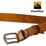 حزام رجالي كاجوال جلد طبيعي 100% توكة ستانلس مستوردة Leather