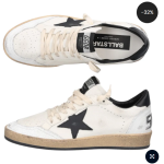 Golden Goose Ball Star Low-Top in Nappa Leather