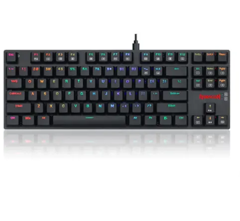 REDRAGON K607 Low Profile Mechanical Gaming Keyboard, Blue Switches