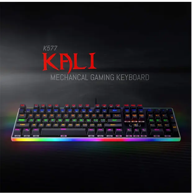 REDRAGON K577R Kali Gaming Mechanical Keyboard - Red Switches (Black)