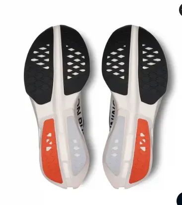 On Running Cloudboom Strike White/Flame