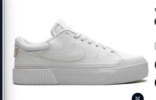 Nike Court Legacy Lift - Triple white
