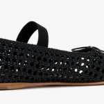 Miu Miu Woven nappa leather ballerinas