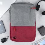 Two-Tone Linen Bag