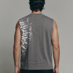aura gray cut boxy fit
