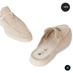 Loro piana Babouche Charms Walk Loafer 'Linen'