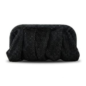 Ruched Golden Shimmer Evening Bag VS-56