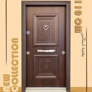 باب مصفح تركى عرض 110 سم