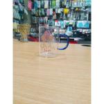 A flamingo-themed thermal glass mug, perfect for your summer drinks.