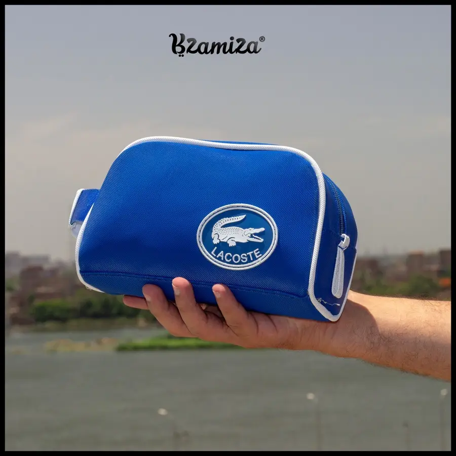 شنطة هاند لاكوست مستوردة حجم وسط ووتر بروف