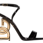 Dolce & Gabbana Pop Keira 105mm Sandals (Black)
