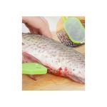 Fish cleaning tool with knife Random colors