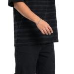 Black Striped Oversized Fashion T-Shirt