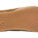 Golden Goose True-Star in tobacco-colored suede with white star and platinum heel tab(Women's)