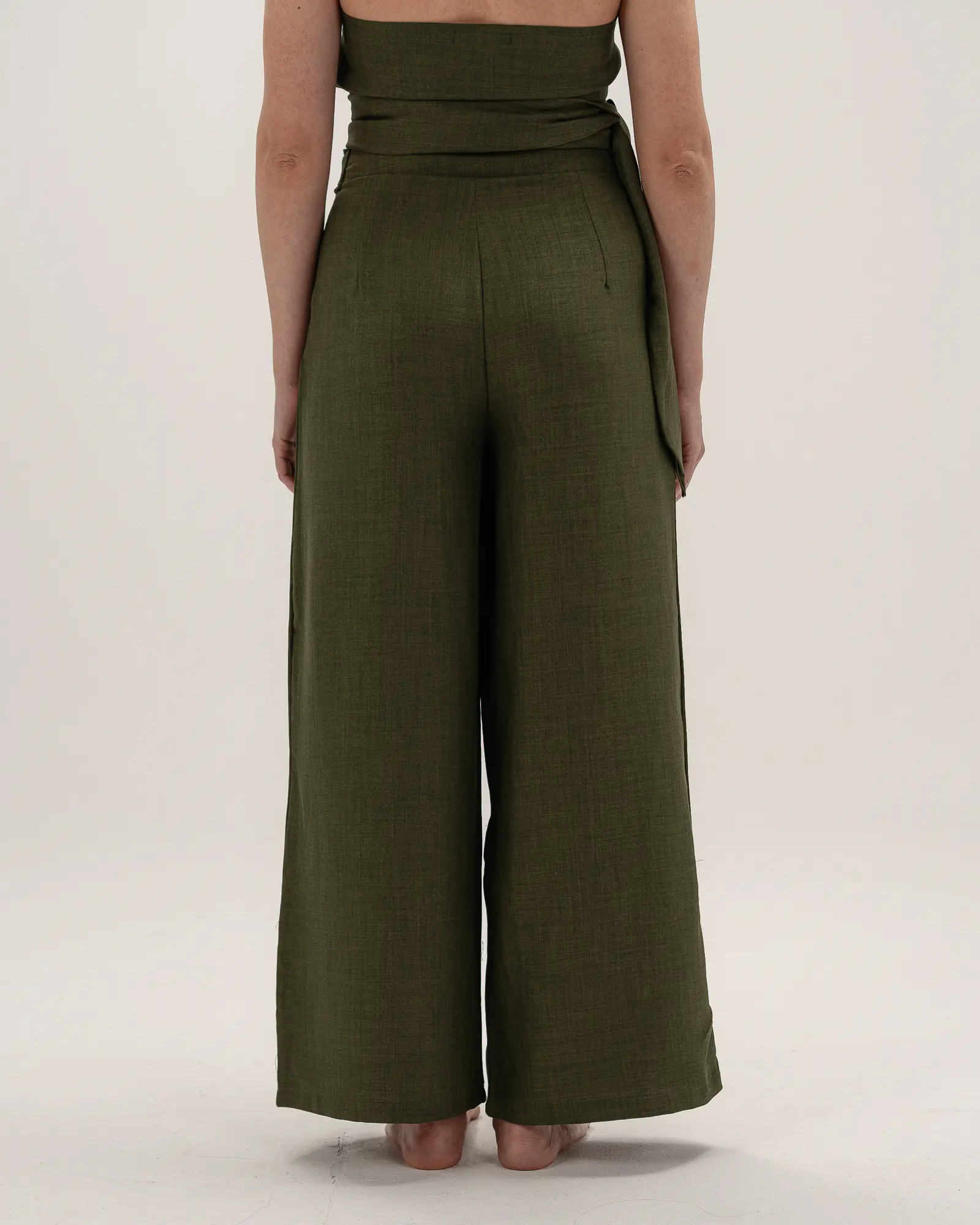 Olive – Linen Pants
