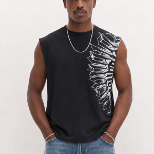AURA BLACK CUT BOXY FIT