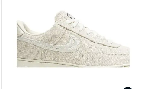 Nike Air Force 1 Low Stussy 'Fossil'