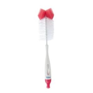 2 in 1 brush and teat cleaner berry surprise