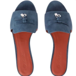 Loropiana Summer Charms Sandal Suede Goatskin Denim