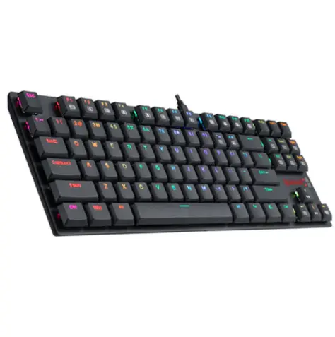 REDRAGON K607 Low Profile Mechanical Gaming Keyboard, Blue Switches