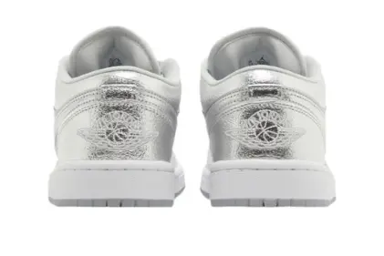 Nike Air Jordan 1 Low 'Metallic Silver'