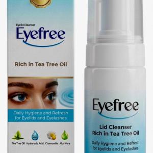 Eyefree lid cleanser foam