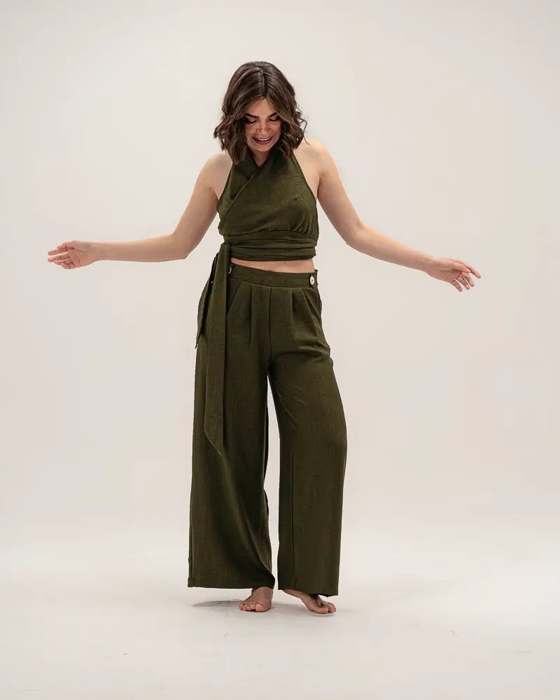 Olive – Linen Set