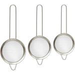 3 in 1 Stainless Steel Tea Infuser Set with Different Sizes for Mint, Green Tea or Any Herbs Rust Resistant Easy to Use and Clean