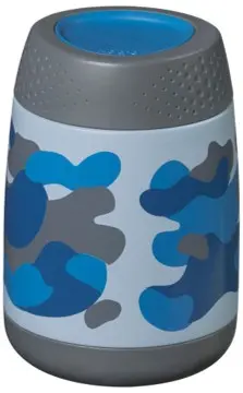 Insulated Food Jar Mini - blue camo