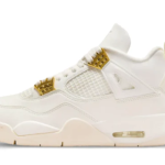 Jordan 4 Retro Miltalic – Gold