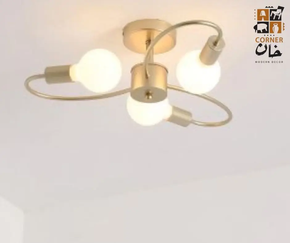 Ceiling lamp Gold-50cmx30cm